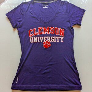 Champion Clemson University Athletic T-shirt (Small S ) Women